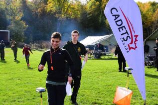 Over 300 sea, army and air cadets from across Eastern Ontario competed in the Central Region Orienteering Competition Series at the Gould Lake Conservation Area north of Sydenham on October 15, 2016.